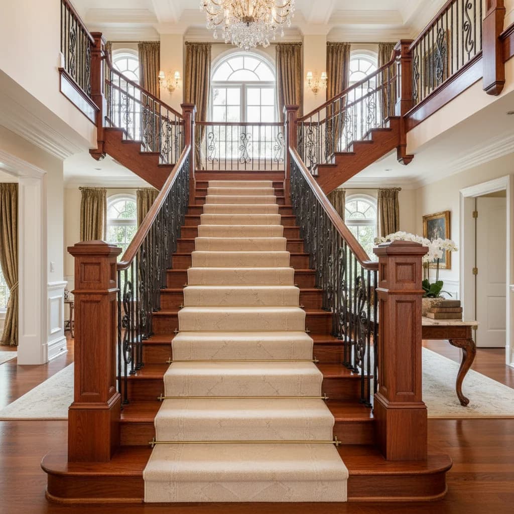 Custom Staircase by Snyder Stairs