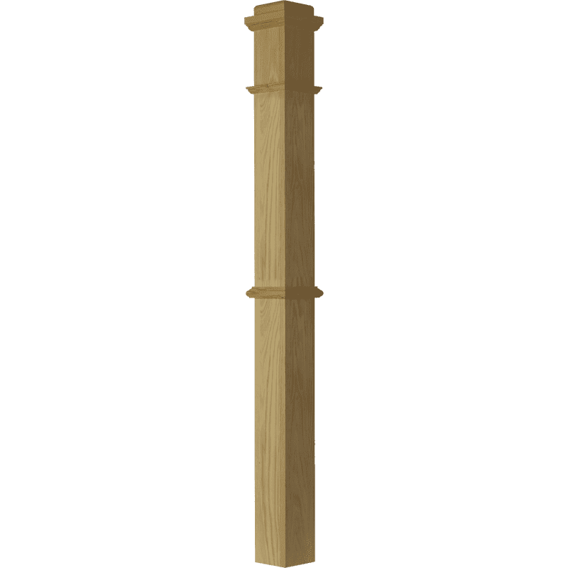 4375 Box Newel Post 4 3/4 Inch x 62 Inch