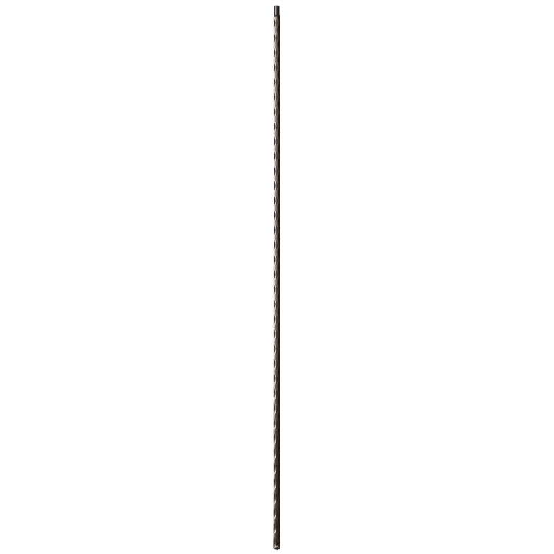 9020HE Plain Hammer Edge Iron Balusters 9/16 Inch