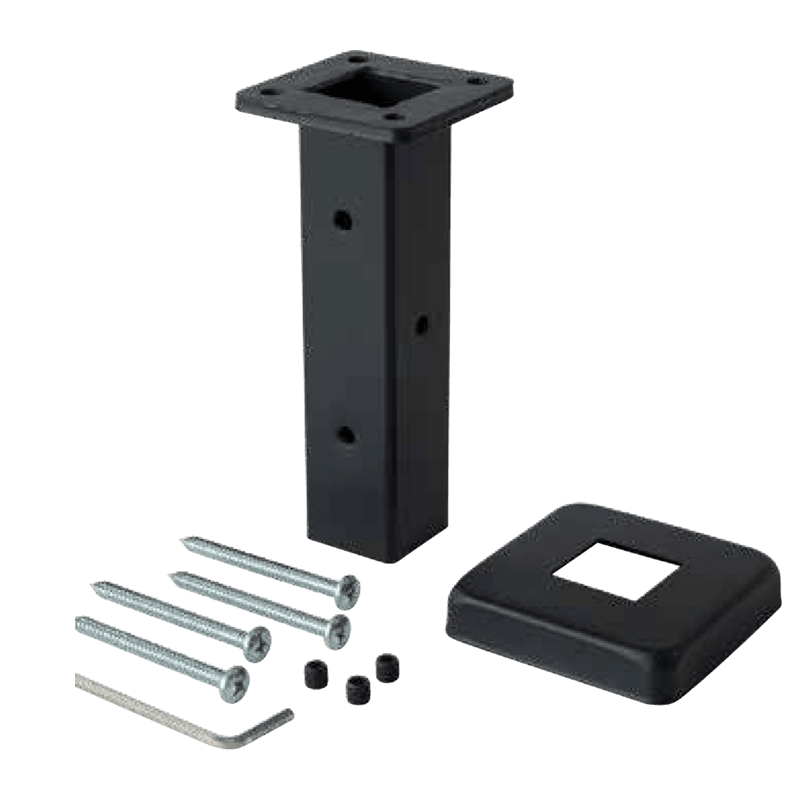 9550NK-SB-SQ Installation Kit Square Iron Newel Post main view