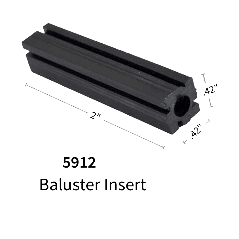 Shoeless Baluster Insert