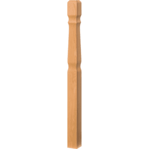 Mission Style Newel Post 3.5 Inch x 48 Inch