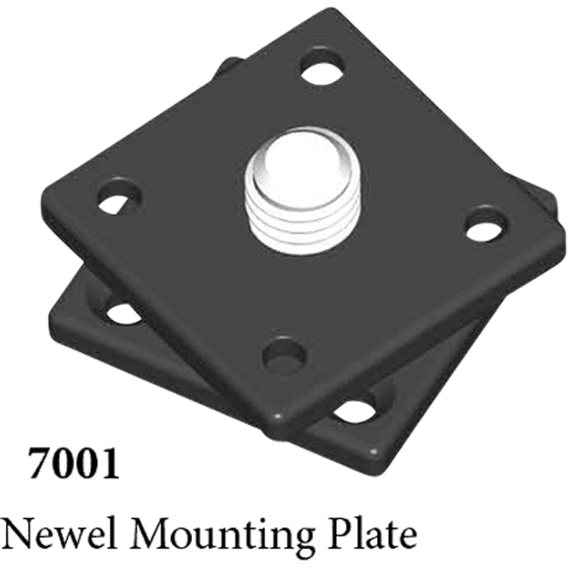 7001 Newel Mounting Plate view 2
