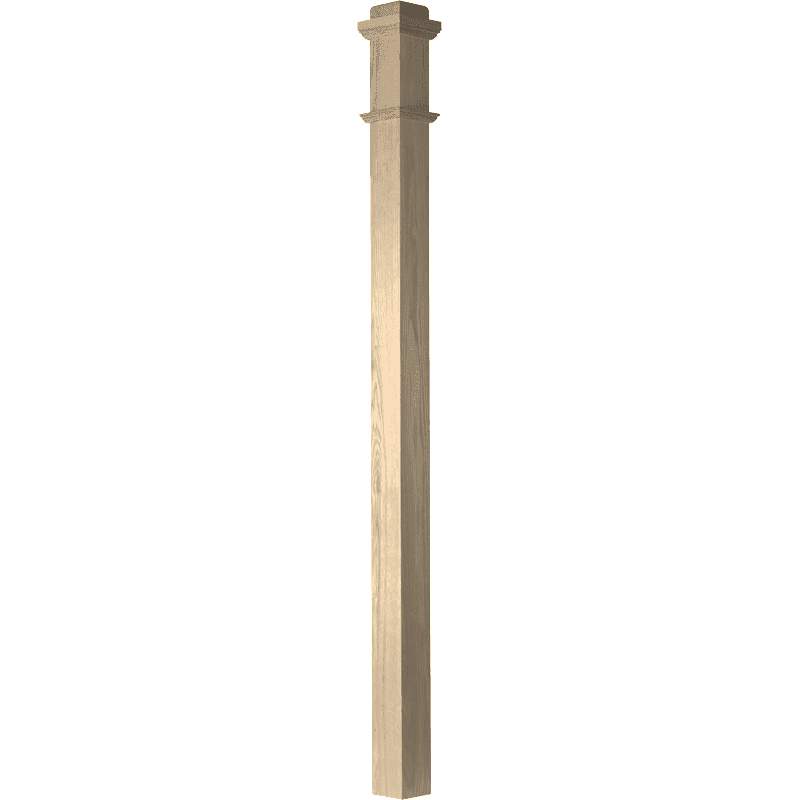 4075 Solid Box Newel Post 3 1/2 Inch x 58 Inch main view