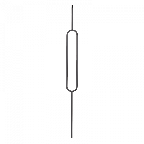 9088CSS Oval Iron balusters 1/2" bar