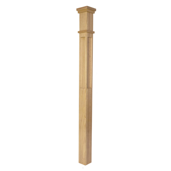 MFP4075 Modern Style Solid box newel post 3 1/2" x 58"