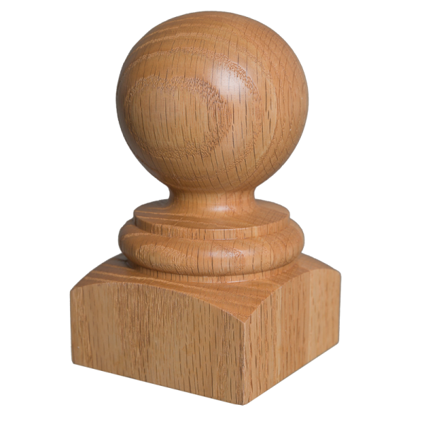 4040A-BT Ball top 3" Colonial style Newel Post